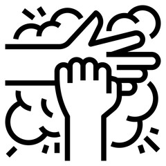 cleaning Outline icon