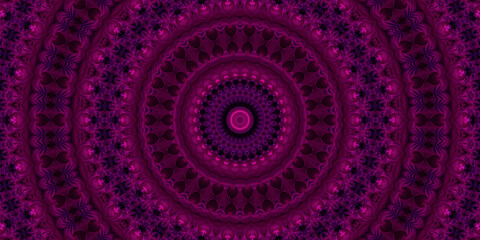 Hintergrund Mandala Motiv Fraktale Kunst für Druck Design und Websites