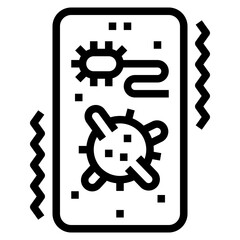 Virus Outline icon