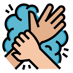 Obraz premium cleaning Filled Outline icon