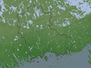Kymenlaakso, Finland. Wiki. No legend