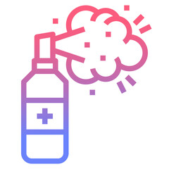 Alcohol gradient icon