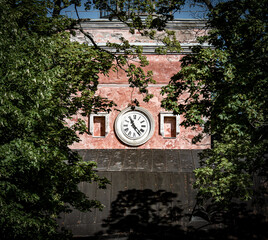 clock on the wall