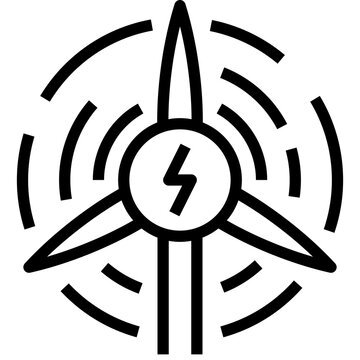 recommend clip art: wind energy black outline icon