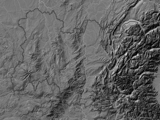 Auvergne-Rhone-Alpes, France. Bilevel. No legend