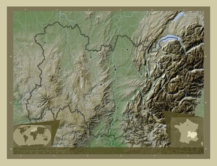 Auvergne-Rhone-Alpes, France. Wiki. Major cities