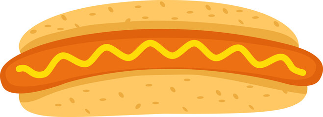 fast food hot dog