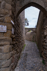 Historic Fortified Medieval City of Carcassonne, Aude, Occitanie, South France. Unesco World Heritage Site
