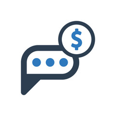 Business Chatting Icon