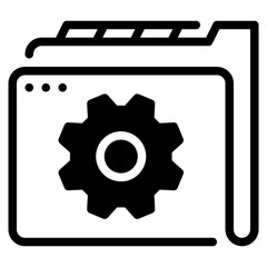 file glyph icon