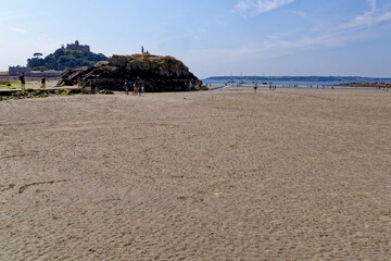Iconic landmark of St Michael Mount - Cornwall, England