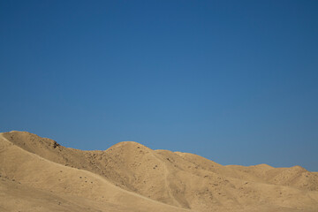 sand dunes in the desert