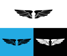 Wings logo design