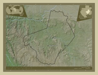 Ogooue-Lolo, Gabon. Wiki. Labelled points of cities