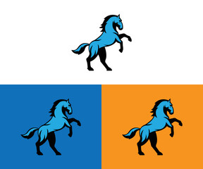 horse logo design