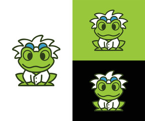 Frog doctor logo design