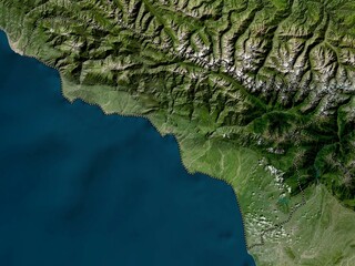 Abkhazia, Georgia. Low-res satellite. No legend