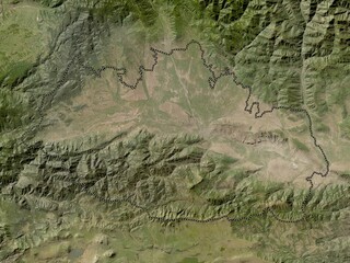 Shida Kartli, Georgia. Low-res satellite. No legend