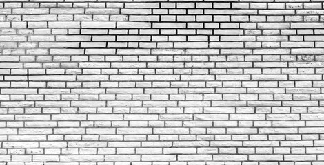 Fototapeta na wymiar White brick walls, brick room, interior texture, wall background.