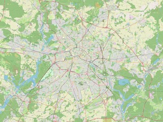 Berlin, Germany. OSM. No legend