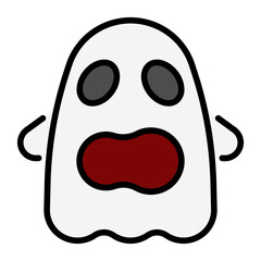 ghost Color line icon