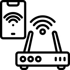 Wifi router icon