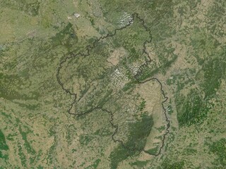Rheinland-Pfalz, Germany. Low-res satellite. No legend