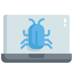Virus Laptop icon