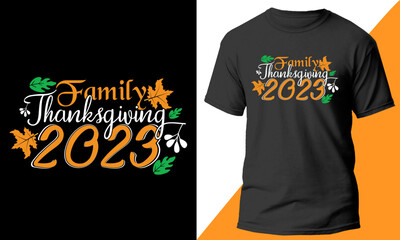 Thanksgiving T-Shirt Design 