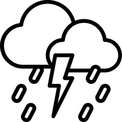 Thunderstorm icon