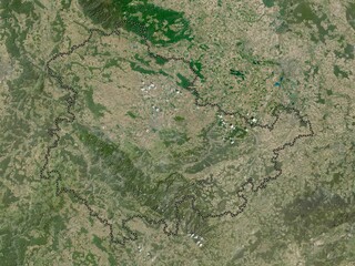 Thuringen, Germany. Low-res satellite. No legend