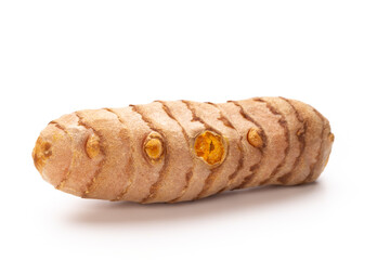 Turmeric isolated on white background