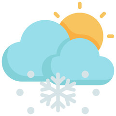 Snow and Cloud icon