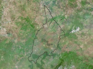 Obraz premium Bono, Ghana. High-res satellite. No legend