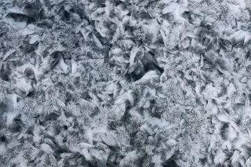 frozen river,patterned ice