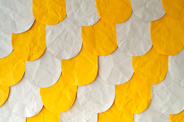 Quartz and yellow Paper Background