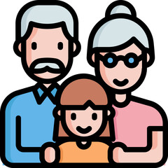 Fototapeta premium Family icon