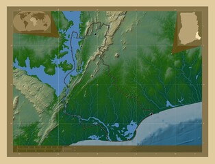 Volta, Ghana. Physical. Major cities