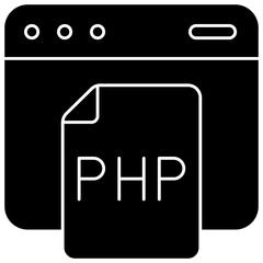 php solid icon