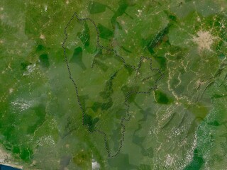 Western North, Ghana. Low-res satellite. No legend