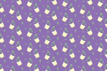 Potted plant pattern