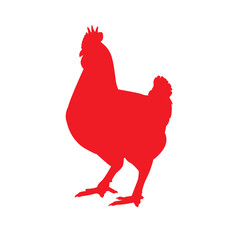 rooster logo best seller vector