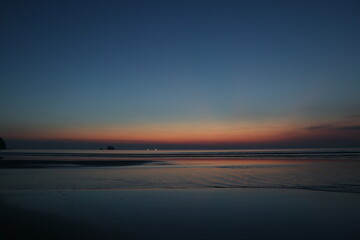 Sunset in Phayam Island, Thailand
