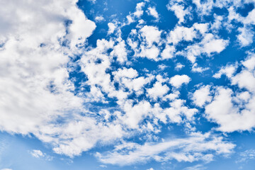 Beautiful blue sky image