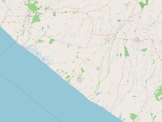 Retalhuleu, Guatemala. OSM. No legend