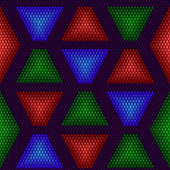 Seamless folk ornament, national pattern, ethnic embroidery in the traditions of the peoples of the world.