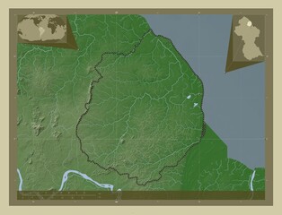 Pomeroon-Supenaam, Guyana. Wiki. Major cities