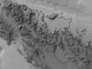 Nord, Haiti. Grayscale. No legend