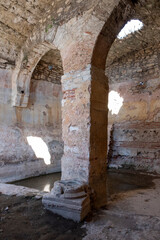 The Basilica of Ayasuluk Inner Castle in Selcuk