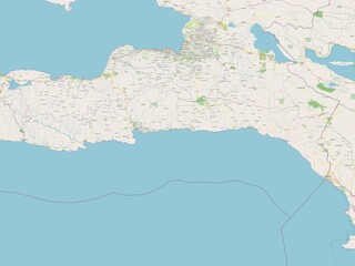 Sud-Est, Haiti. OSM. No legend